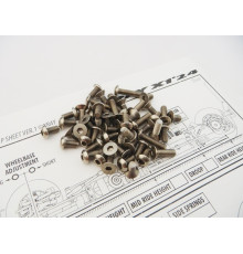 X1'24 Titanium Hex Socket Screw Set - HIRO SEIKO - 48908