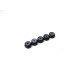  2mm Alloy Nylon Nut [Black] - HIRO SEIKO - 69217