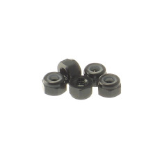  3mm Alloy Nylon Nut [Black] - HIRO SEIKO - 69223