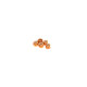  3mm Alloy Nylon Nut [Orange] - HIRO SEIKO - 69558