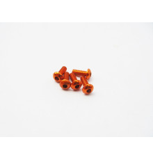 Vis aluminium BHC M3x6 Orange - HIRO SEIKO - 69635