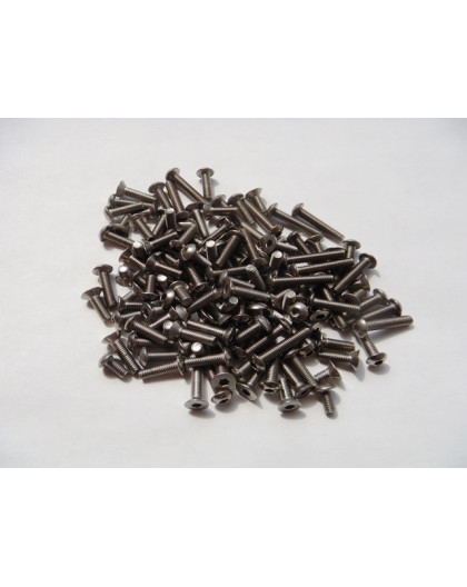 Kit de visserie titane hexagonale RC12R5.2 - HIRO SEIKO - 69731