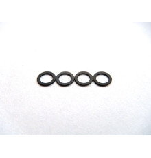  4mm Alloy Spacer (0.5T) [Black] - HIRO SEIKO - 69840