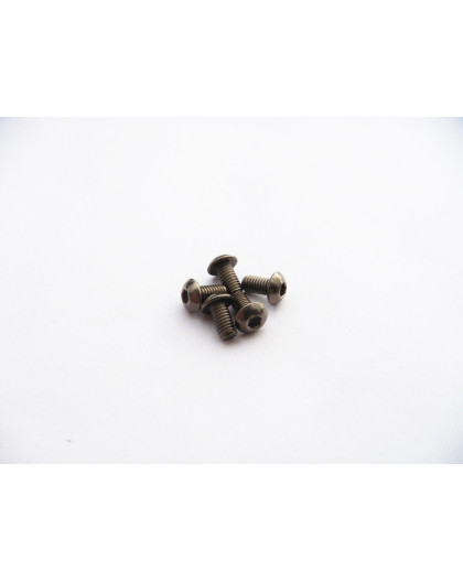 Titanium Hex Socket Button Head Screw M3X25 - HIRO SEIKO - 69837