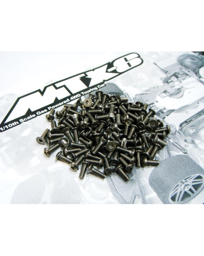 Mtx-6 Titanium Hex Socket Screw Set - HIRO SEIKO - 69907