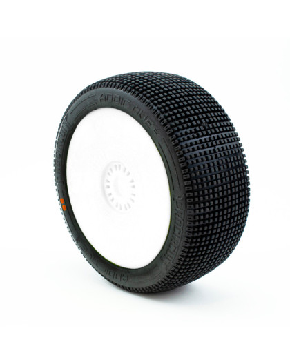 ADDICTIVE S3 (MEDIUM) MOUNTED WHITE (2pcs.) - PROCIRCUIT - PCW2004-S3