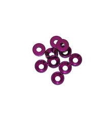 3 mm. Alu. Washer Purple (10 Pcs) - ULTIMATE - UR1501-P