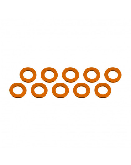 Rondelles 3x6x0.5mm - Orange (10pcs) - ULTIMATE - UR1504-G