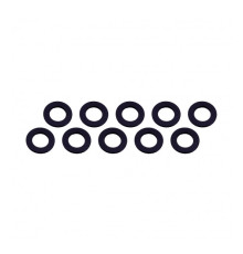 Rondelles 3x6x0.5mm - Noir (10pcs) - ULTIMATE - UR1504-N