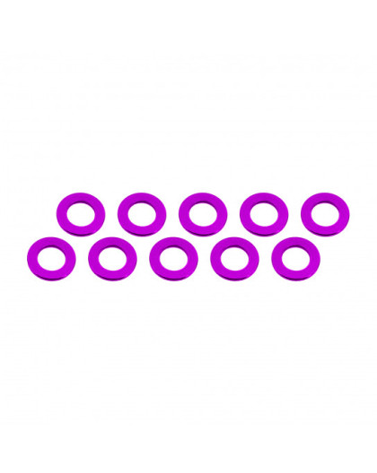 Rondelles 3x6x0.5mm - Rose (10pcs) - ULTIMATE - UR1504-PK