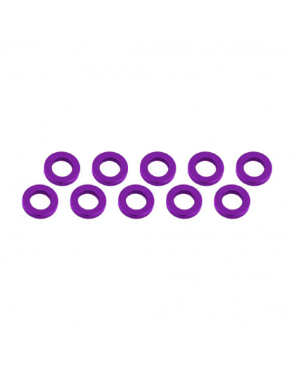 Rondelles 3x6x1mm - Violet (10pcs) - ULTIMATE - UR1505-P