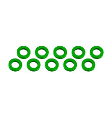Rondelles 3x6x1mm - Vert (10pcs) - ULTIMATE - UR1505-GR