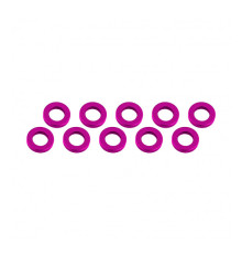 Aluminum Shim (3X6X1mm) Pink (10Pcs) - ULTIMATE - UR1505-PK