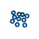 4 mm. Alu. Washer Blue (10 Pcs) - ULTIMATE - UR1511-A