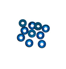 4 mm. Alu. Washer Blue (10 Pcs) - ULTIMATE - UR1511-A