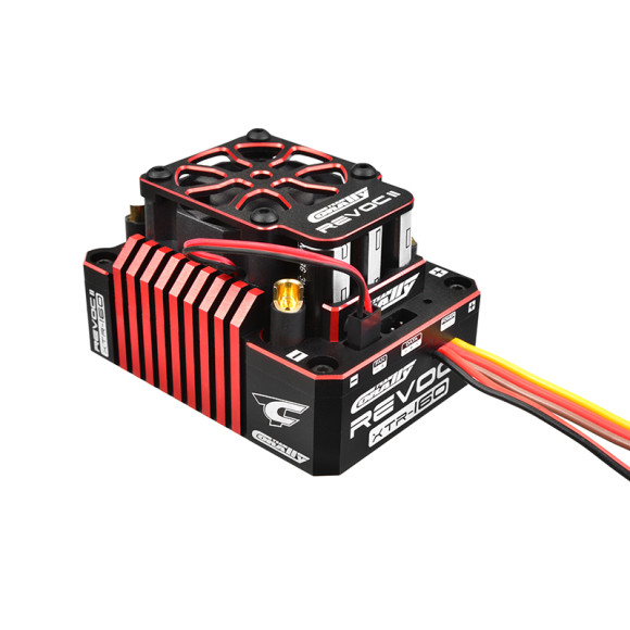 Variateur 1/8 Revoc II 160A 2-6S Rouge - CORALLY - C-53010