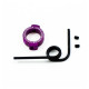 Muffler Support Alu. Ring - Purple - ULTIMATE - UR1761-P