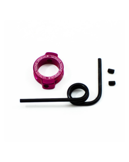 Muffler Support Alu. Ring - Pink - ULTIMATE - UR1761-PK