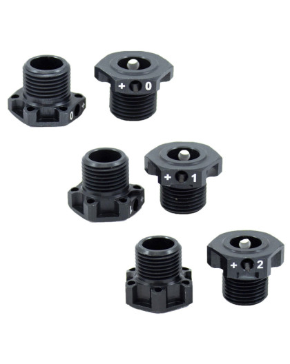 Lightweight Wheel Hex Set +0/1/2mm (6Pcs) - ULTIMATE - UR1905