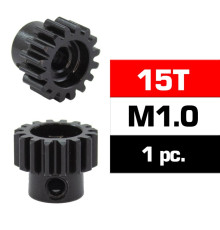 Pignon 15T Acier M1.0 - D5.0mm - ULTIMATE - UR4310-15