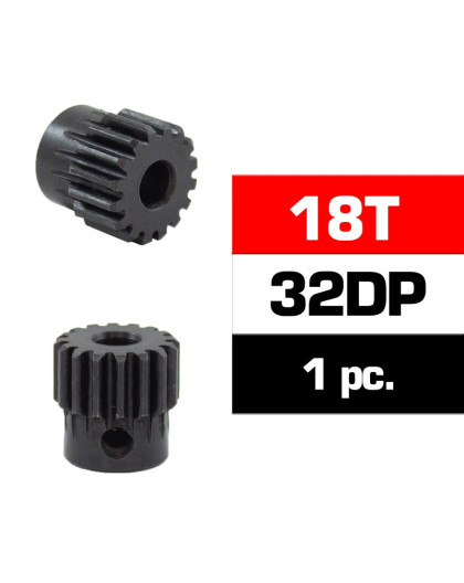 Hss Steel 32Dp Pinion Gear 18T W/5.0mm Bore - ULTIMATE - UR4312-18