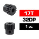 Hss Steel 32Dp Pinion Gear 17T W/5.0mm Bore - ULTIMATE - UR4312-17