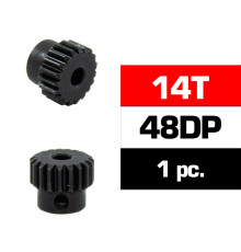 Hss Steel 48Dp Pinion Gear 14T W/3.17mm Bore - ULTIMATE - UR4314-14