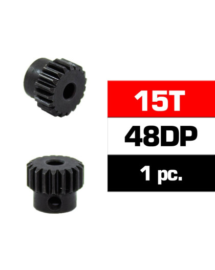 Hss Steel 48Dp Pinion Gear 15T W/3.17mm Bore - ULTIMATE - UR4314-15