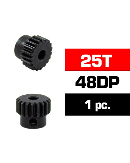 Hss Steel 48Dp Pinion Gear 25T W/3.17mm Bore - ULTIMATE - UR4314-25