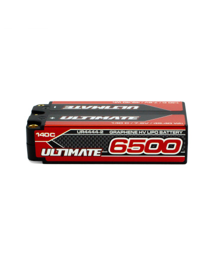 Accu Lipo 2S HV GRAPHENE Shorty 140C 6500mah PK5 -ULTIMATE - UR4444-2