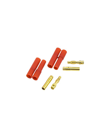 Prises PK 4mm male/femelle (2) - ULTIMATE - UR46206