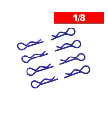 Body Clips 1/8 Blue (X8) - ULTIMATE - UR6412-A