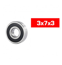 3X7X3mm Hs Rubber Sealed Bearing Set (2Pcs) - ULTIMATE - UR7815-2