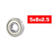 5X8X2.5mm Hs Metal Shielded Bearing Set (2Pcs) - ULTIMATE - UR7824-2