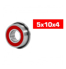 5X10X4mm Flanged Hs Rubber Sealed Bearing Set (10) -ULTIMATE -UR7833