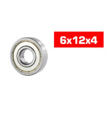 6X12X4mm Hs Metal Shielded Bearing Set (2Pcs) - ULTIMATE - UR7838-2