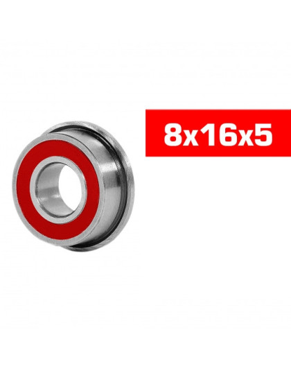 8X16X5mm Flanged Hs Rubber Sealed Bearing Set (10) -ULTIMATE -UR7841