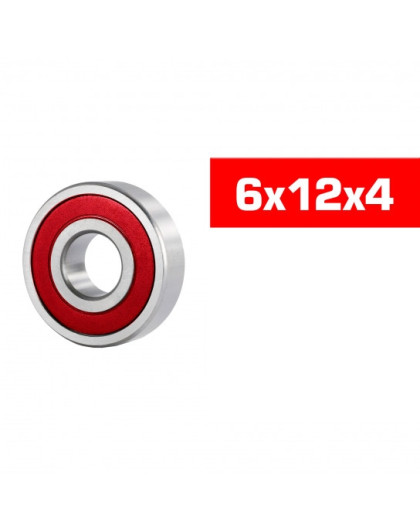 6X12X4mm Hs Rubber Sealed Bearing Set (10Pcs) - ULTIMATE - UR7839