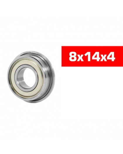 Roulements métal HS 8x14x4 épaulés (2pcs) - ULTIMATE - UR7842-2