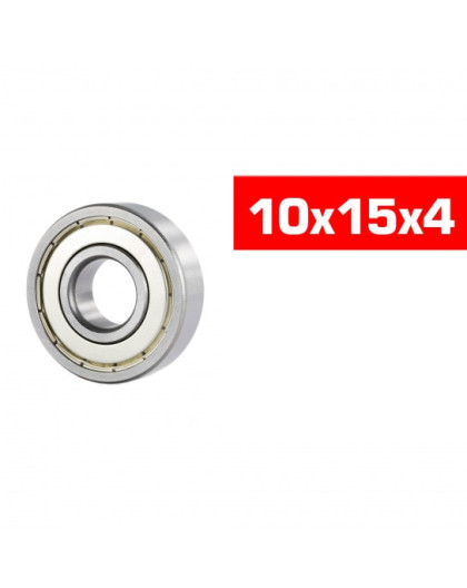 10X15X4mm Hs Metal Shielded Bearing Set (10Pcs) - ULTIMATE - UR7846