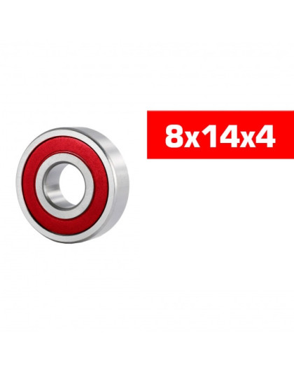 8X14X4mm Hs Rubber Sealed Bearing Set (10Pcs) - ULTIMATE - UR7845