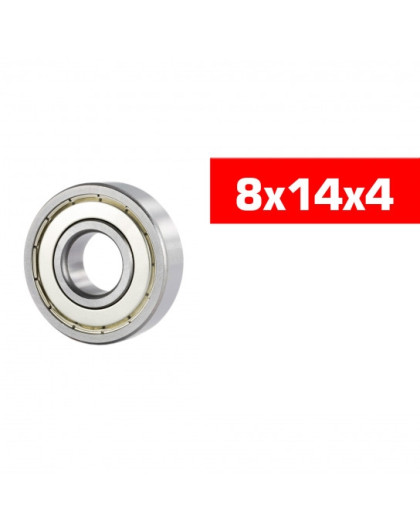 8X14X4mm Hs Metal Shielded Bearing Set (2Pcs) - ULTIMATE - UR7844-2