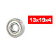 13X19X4mm Hs Metal Shielded Bearing Set (10Pcs) - ULTIMATE - UR7852