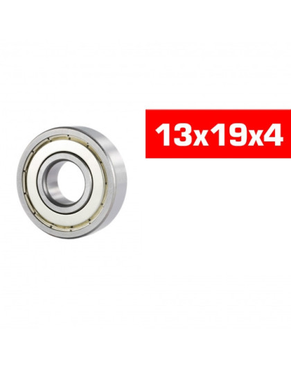 13X19X4mm Hs Metal Shielded Bearing Set (10Pcs) - ULTIMATE - UR7852