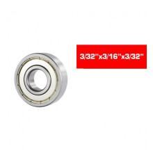 3/32X3/16X3/32 Hs Metal Shielded Bearing Set (10) - ULTIMATE - UR7855