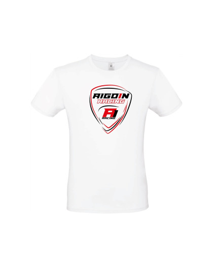 T-Shirt Aigoin Racing Blanc - Taille XL - AIGOIN RACING - 002XL