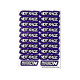 Stickers sheet Hot Race Purple Size A6 - AIGOIN RACING - AR3048