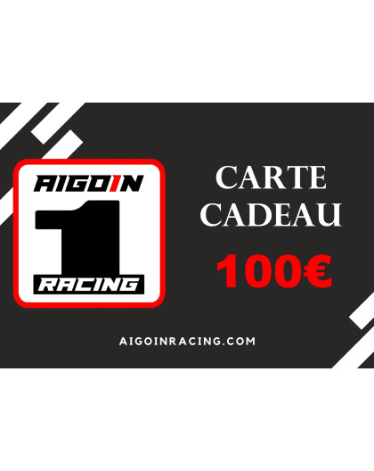 Carte cadeau Aigoin Racing 100€ - AIGOIN RACING - AR-BA100