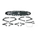 Xray X4'25 Carbone vers Alu conversion kit - C0021 - Xray