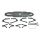 Kit de conversion Xray X4'25 Alu vers Carbone - C0020 - Xray